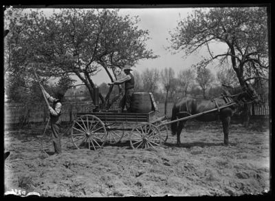 Spraying on station farm. 5/3/1907