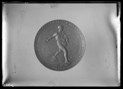 Bronze medal (station medal for prize winner). 3/23/1915