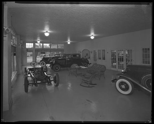 Edwards Motor Company; interior, showroom; corner of East Vine and Shreve