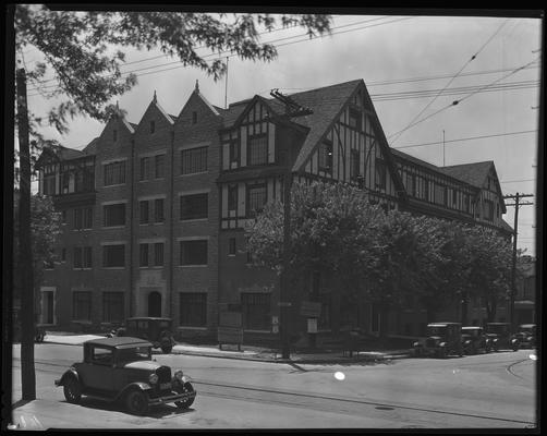The Wellington Arms Apartment Building, 508 East Main; exterior