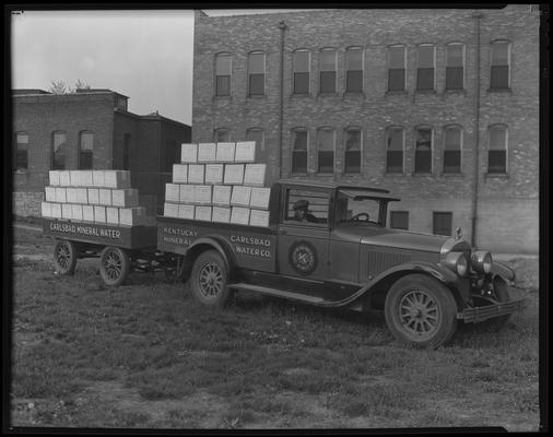 Kentucky Carlsbad Mineral Water Company; truck