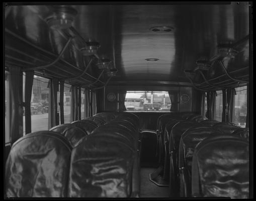 Consolidated Coach Corporation, 801 North Limestone; bus interior
