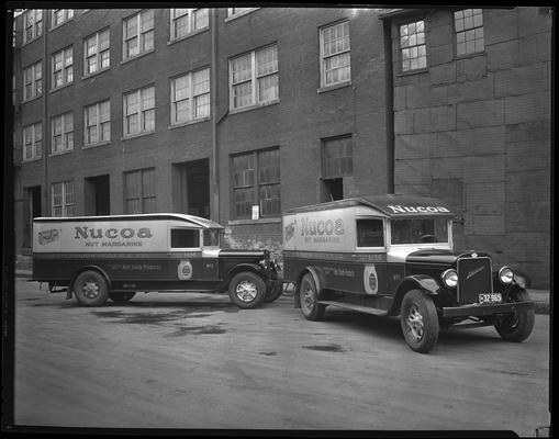 M. D. Food Service Company Trucks, Nucoa logo