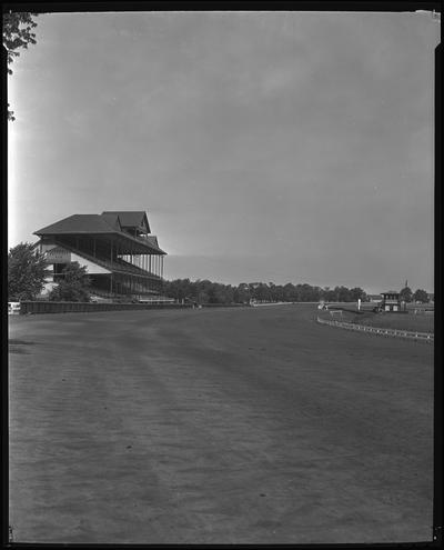 Lexington Trotting Track; grandstand