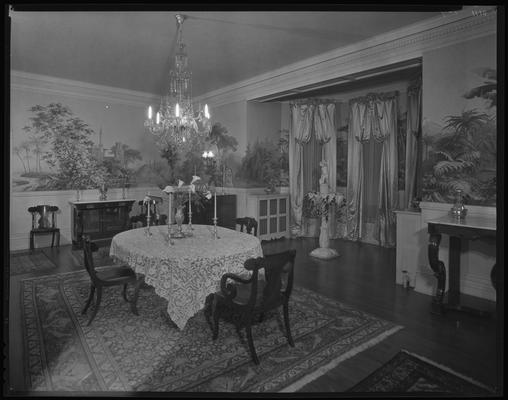 Brower, C.F. (358 West Main); interior, Dr. Carrick home