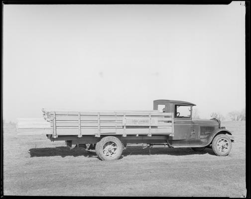 Perry Lumber Company; truck at Narcotic Farm