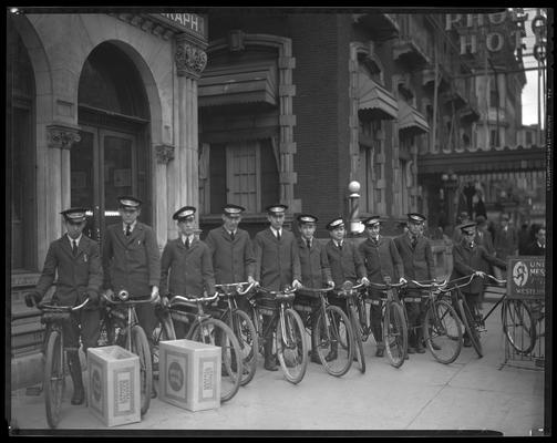 Western Union, 124 East Main; Boys Delivery (messengers, couriers, bikes)