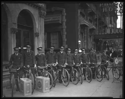 Western Union, 124 East Main; Boys Delivery (messengers, couriers, bikes)