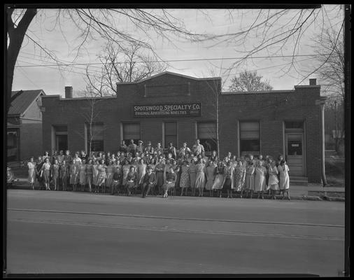 Spotswood Specialty Company Incorporated (Original Advertising Novelties), 218-222 Jefferson; exterior, group