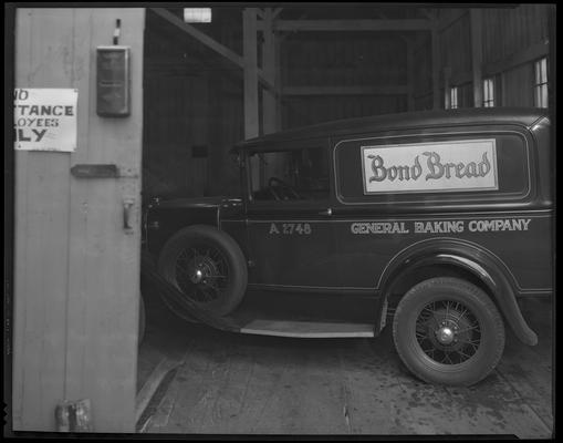 General Baking Company, 217 Walton Avenue; Bond Bread truck