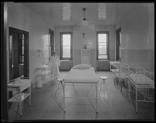 St. Joseph's Hospital, 544 West Second (2nd) Street; interior