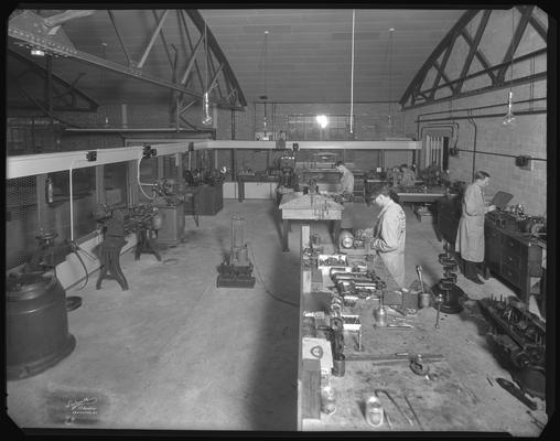 Kentucky Ignition Company, Machine shop, interior, 234 E Main