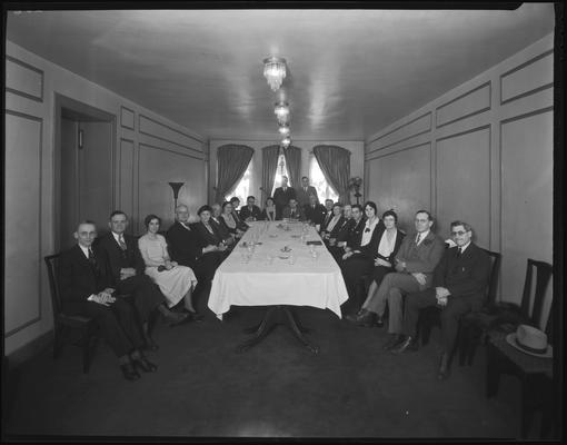 Equitable Life Insurance Society; luncheon group