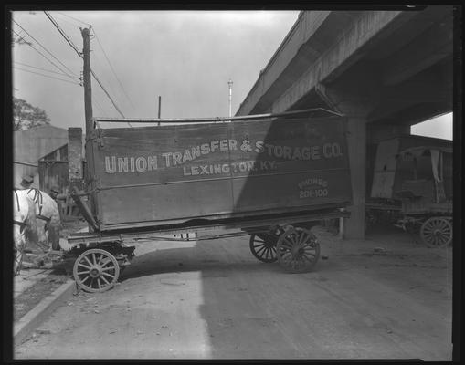 Union Transfer & Storage Company; truck body, trailer