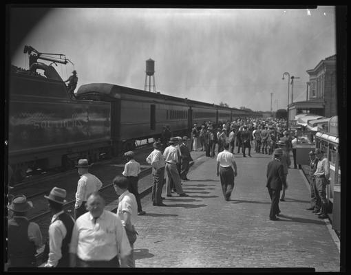 Southern Railroad Depot; Excursion Mystery Team (Lexington train station)