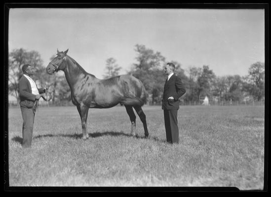 Will Harbut, Admiral (Richard Evelyn) Byrd (1888-1957), and Man O' War