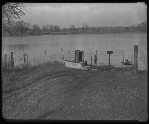 Lexington Water Company; views of Reservoir #4