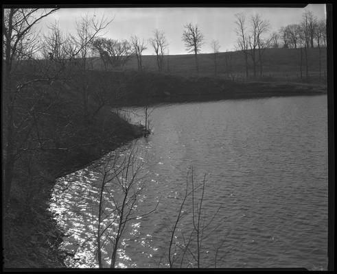 Lexington Water Company; views of Reservoir #4