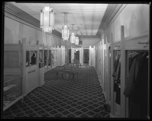 Kaufman Clothing Store; interior; 135 West Main Street