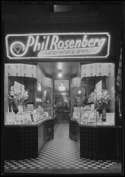 Phil Rosenburg (jeweller), 102 West Main; store, exterior