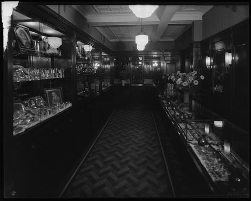 Phil Rosenburg (jeweller), 102 West Main; store, interior