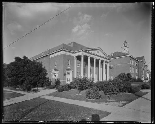 Henry Clay High School, 701 East Main (near Winchester & Richmond Road); exterior of building