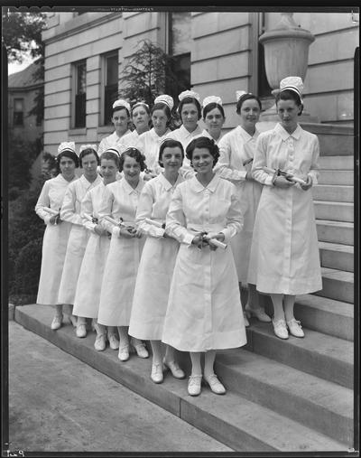St. Joseph's Hospital, 544 West Second (2nd) Street; graduation exercises (nurses)