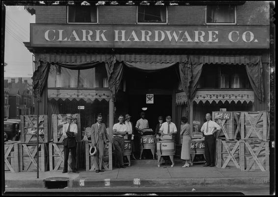 Clark Hardware Company, 367 West Short and 140 North Broadway; Maytag washers