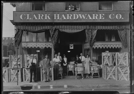 Clark Hardware Company, 367 West Short and 140 North Broadway; Maytag washers