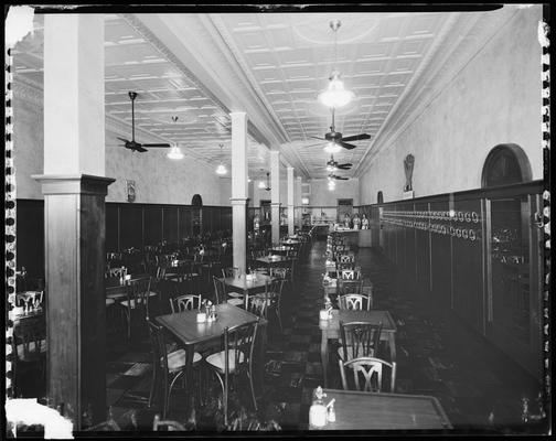 Tatewood Cafeteria, 155 East Main; interior (Duralith & Duratint Paint)