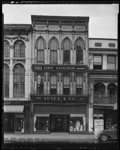 (Craig H.) Shipp & Company (Dry Goods, Ready-to-Wear, Millinery), 135 East Main; exterior