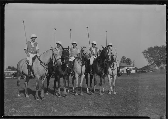 Madden, J.E.; ladies polo teams, Lexington and Cincinnati