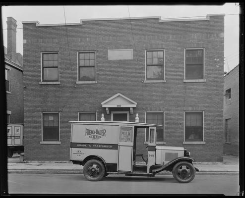 French Bauer, Incorporated (dairy products); exterior, milk truck