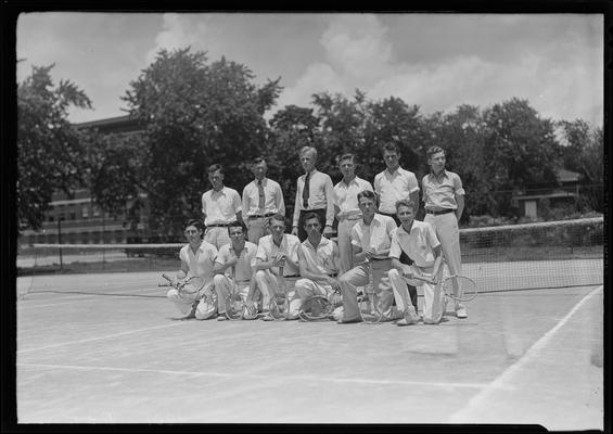 University of Kentucky Tennis Team (1934 Kentuckian)
