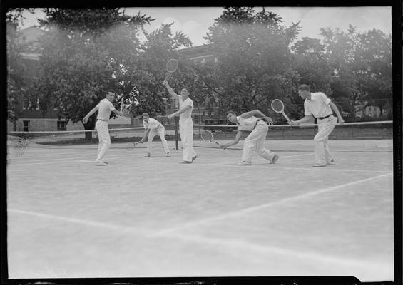 University of Kentucky Tennis Team (1934 Kentuckian)