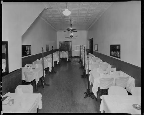 Criterion Cafe; interior, empty