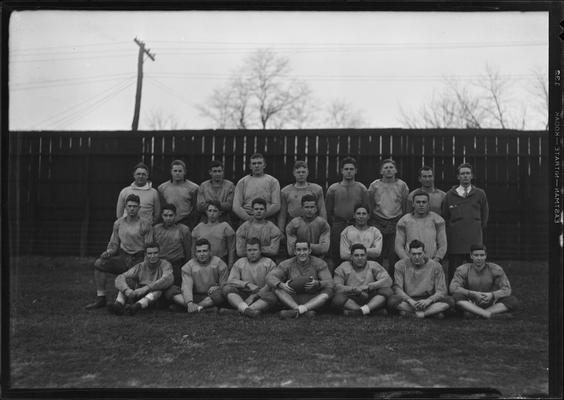 University of Kentucky campus, football team (1934 Kentuckian)