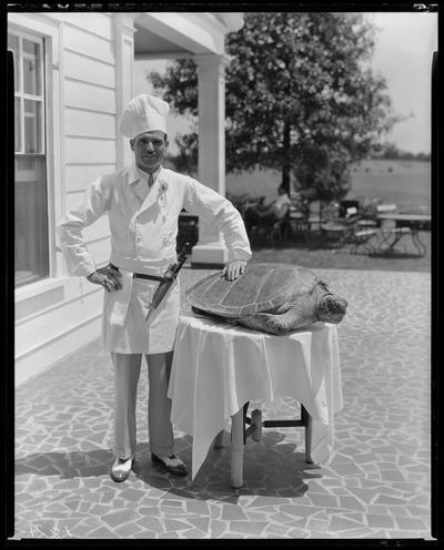 Chef and Turtle at Ashland Golf Club (1805 Richmond Road) (Lexington Leader)