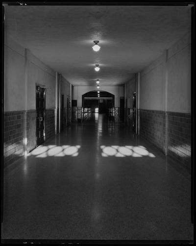 Bryan Station High School; interior, hallway