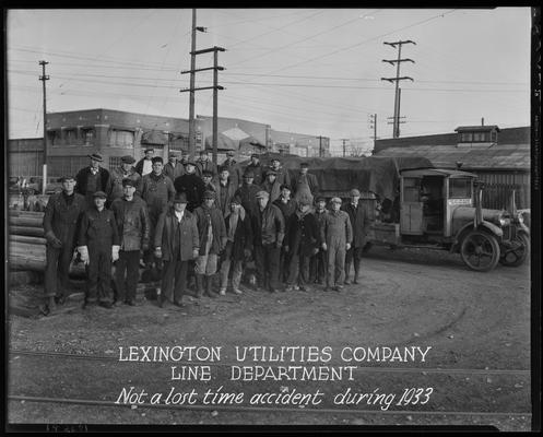 Lexington Utilities Company, 101 North Broadway; line department