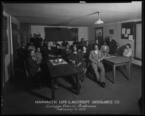 Mammoth Life and Accident Insurance Company (269 East Second, 2nd), Lexington District Conference; interior
