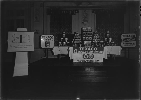 Indian Refining Company (filling, gas station); Texaco, Havoline displays