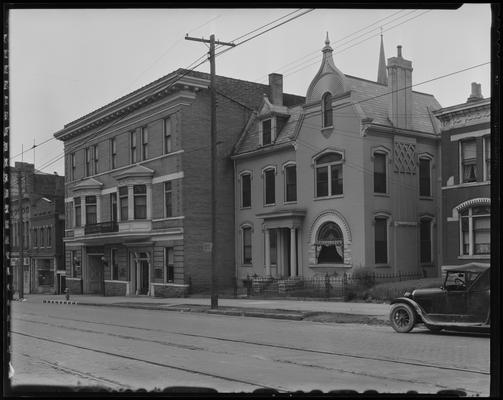 W.R. Milward Funeral Home (159, 161, 163, 165 North Broadway); exterior