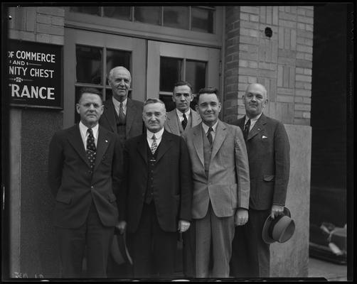 Board of Commerce & Community Chest; group