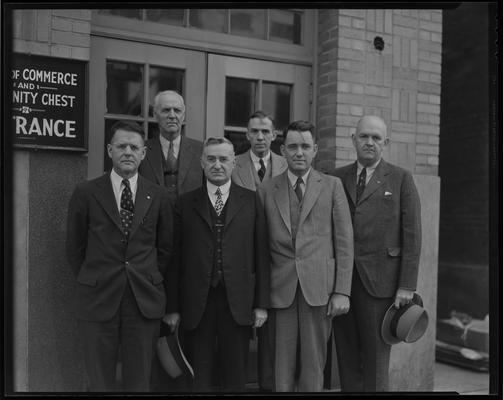 Board of Commerce & Community Chest; group