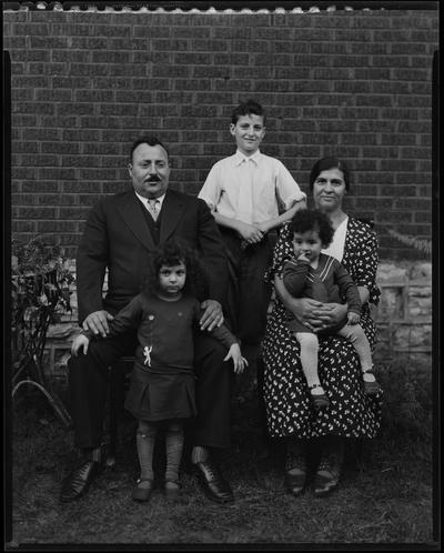 Jim Hart (Hack) and family; 618 Price Avenue