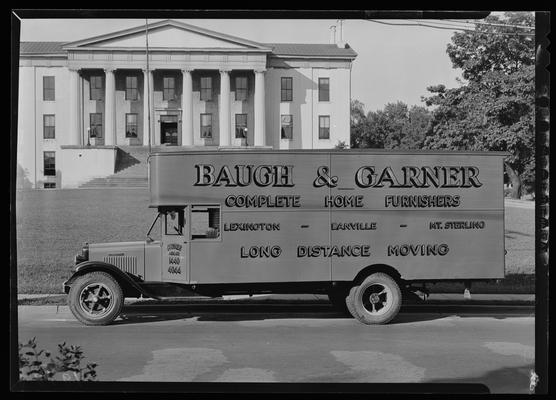 Baugh and Garner, 237 North Limestone; truck (complete home furnishers)