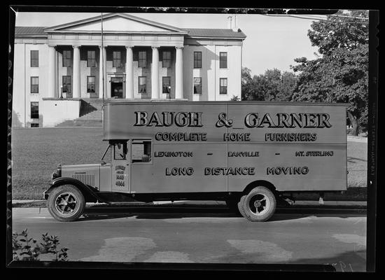 Baugh and Garner, 237 North Limestone; Home Furnishing Truck