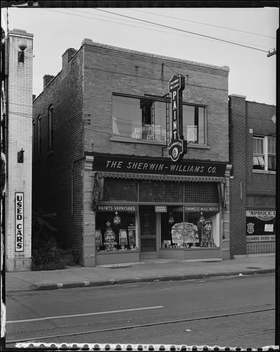 Sherwin-Williams Paint Company, exterior (Lail Brothers, 337 East Main)