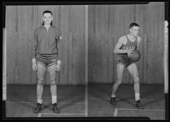 Crimson Year Book, Transylvania College; basketball player (Moore, #53)